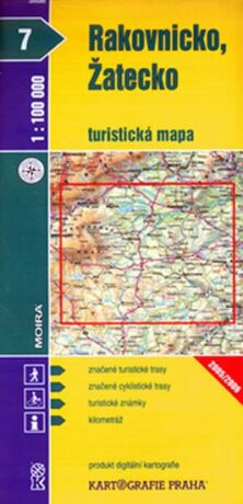 1:100T ( 7)-Rakovnicko,Žatecko (turistická mapa) - neuveden