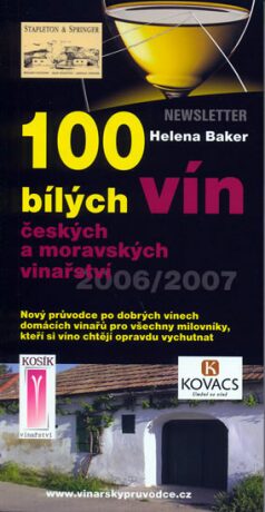 100 bílých vín 2006/2007 - Helena Baker