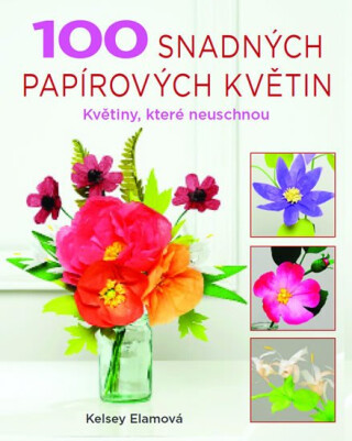 100 snadných papírových květin - Květiny, které neuschnou (poškozené) - Kelsey Elam