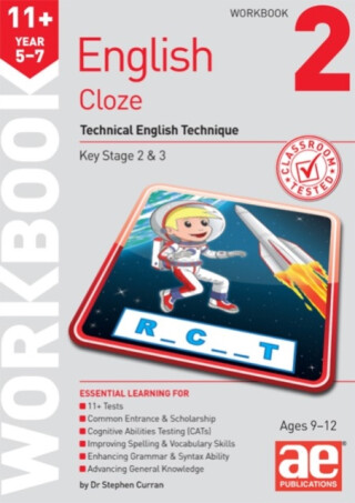 11+ English Year 5-7 Cloze Workbook 2 - Dr Stephen C Curran,Warren J. Vokes