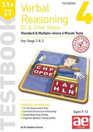 11+ Verbal Reasoning Year 5-7 GL & Other Styles Testbook 4 - Stephen C. Curran,Nicholas Geoffrey Stevens