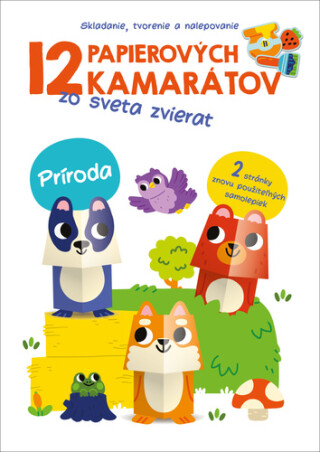 12 papierových kamarátov zo sveta zvierat Príroda - 