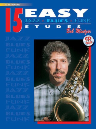 15 Easy Jazz, Blues & Funk Etudes - Eb Instr - 
