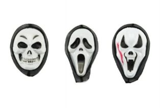 Maska karneval (plast) 3 druhy - 