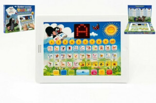 Krtkův naučný tablet pro nejmenší na baterie - 