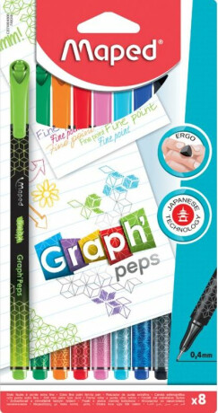 Maped - Liner Graph Peps Premium 0,4 mm 8 ks - neuveden