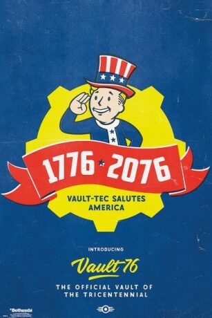 Plakát Fallout 76 - Tricentennia - 