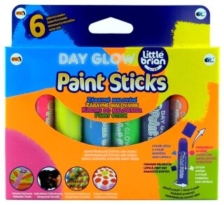 Little Brian Paint Sticks - Zářivé barvy 6 ks - neuveden