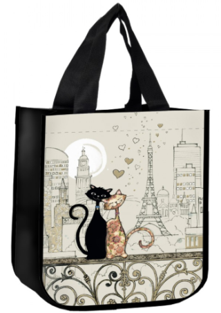 Taška s motivem - Kočky v Paříži - 