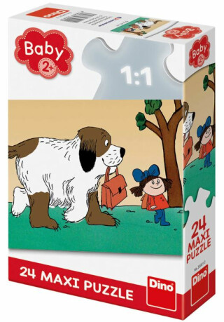 Maxipes Fík: maxi puzzle 24 dílků - neuveden