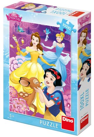 Puzzle Disney Princezny - Duhové princezny - 100XL dílků - neuveden