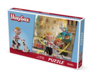 Hurvínek - puzzle I./90 dílků - neuveden