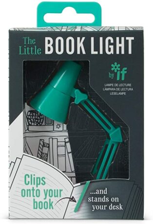 Miniretro světlo na knihu - mint - neuveden