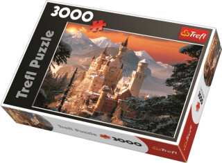 Trefl Puzzle Neuschwanstein v zimě / 3000 dílků - neuveden