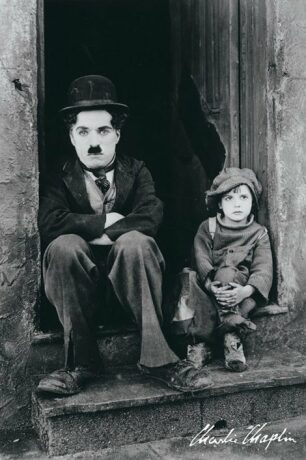 Charlie Chaplin - Doorway - 