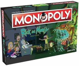 Monopoly Rick & Morty ENG - neuveden