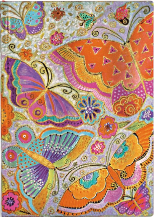 Zápisník Paperblanks - Flutterbyes - Flexis Midi nelinkovaný - 