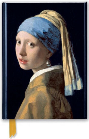 Zápisník Johannes Vermeer: Girl with a Pearl Earring (Foiled Journal) - 