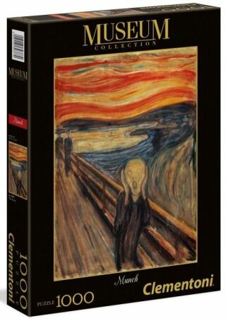 Puzzle 1000 dílků Museum - Munch - neuveden