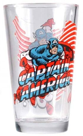 Sklenice Captain America 450 ml - neuveden