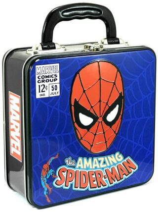 Plechový kufřík Spider-Man - neuveden