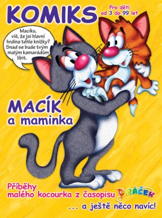 Macík a maminka: Komiksové příběhy malého kocourka - Jitka Hinková,Radka Judáková