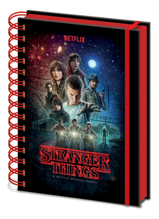 Zápisník - Stranger Things - One Sheet - neuveden