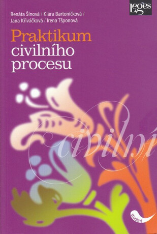 Praktikum civilního procesu - Renáta Šínová,Klára Bartoníčková
