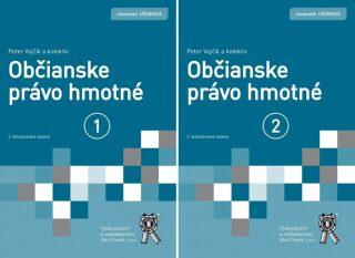 Občianske právo hmotné 1.+ 2. díl (2. vydanie) - Peter Vojčík