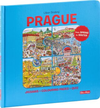 Prague - Puzzles, Colouring, Quizzes - Libor Drobný,Ema Potužníková