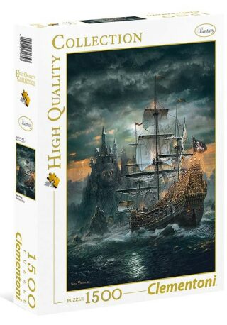 Puzzle 1500 - Pirátská loď - neuveden