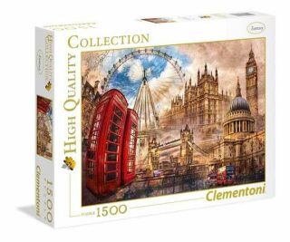 Puzzle 1500 - Londýn Vintage - neuveden