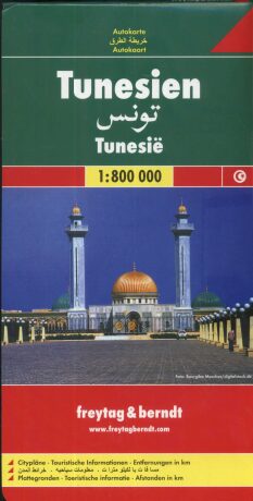 AK 036 Tunisko 1:800 000 - neuveden