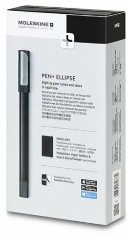 Moleskine: Moleskine Pen+ Ellipse černé - neuveden