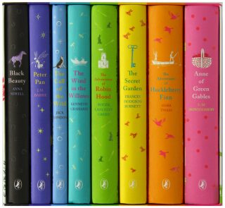 Puffin Classic Deluxe Collection - Jack London,Mark Twain,Kenneth Grahame,Frances Hodgsonová-Burnettová,Anna Sewell,James M. Barrie,Ross Montgomery,Roger  Green