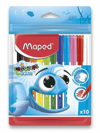 Dětské fixy Maped Color´Peps Ocean - 10 barev - neuveden