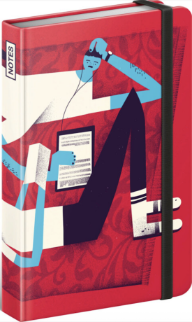 Notes Dominik Miklušák linkovaný - 11 x 16 cm - neuveden