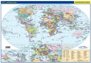 Svět – příruční mapa - neuveden
