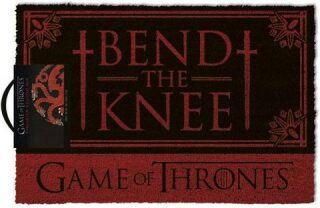 Rohožka Game of Thrones - Bend The Knee - neuveden