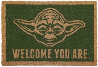 Rohožka Star Wars - Yoda - Welcome you are - neuveden
