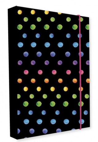 Box na sešity A5 Jumbo Dots colors - 
