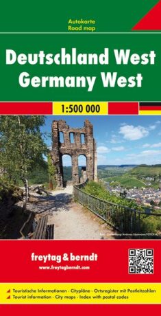 Německo - západ 1:500 000 - neuveden