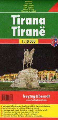 Tirana 1:10 000 - neuveden