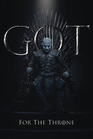 Plakát Game of Thrones - The Night King For The Throne - 