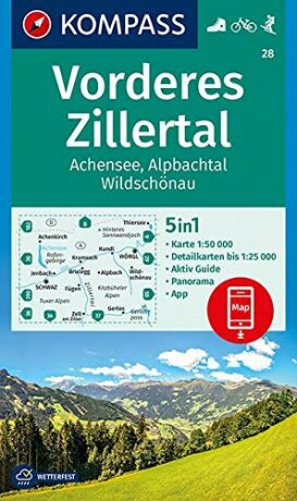 Vorderes Zillertal, Alpbach, Rofan 28  N - neuveden