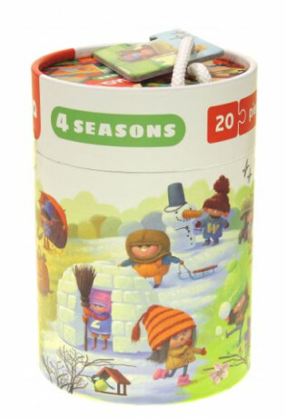 Roční období: naučné dějové puzzle 20 dílků - neuveden