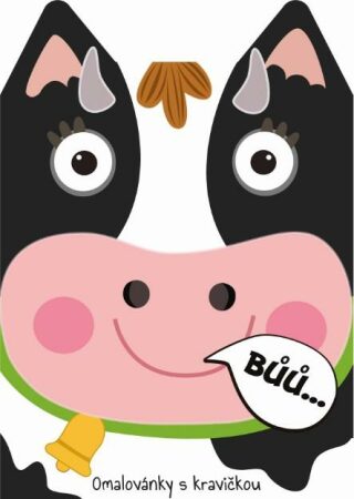 Kráva - Omalovánky zvířátka - neuveden