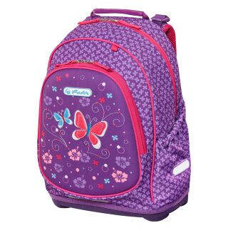 Školní batoh Bliss - Fialový motýl - 