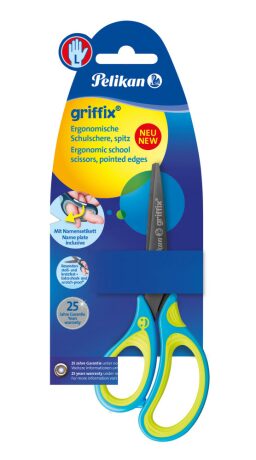 Nůžky Griffix pro lev.špič. modré - 