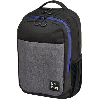 Studentský batoh be.bag 1 - Black Grey - 